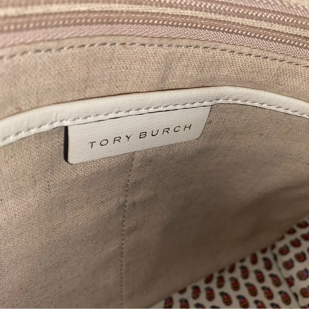 Tory Burch Parker Multicolor Floral Tote Bag - Picture 7 of 8